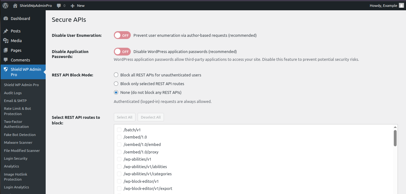 Secure APIs Overview